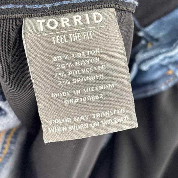 Size 24 Torrid Blue Denim Jeans