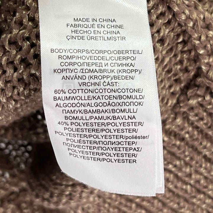 Size L RALPH LAUREN Brown Sweater