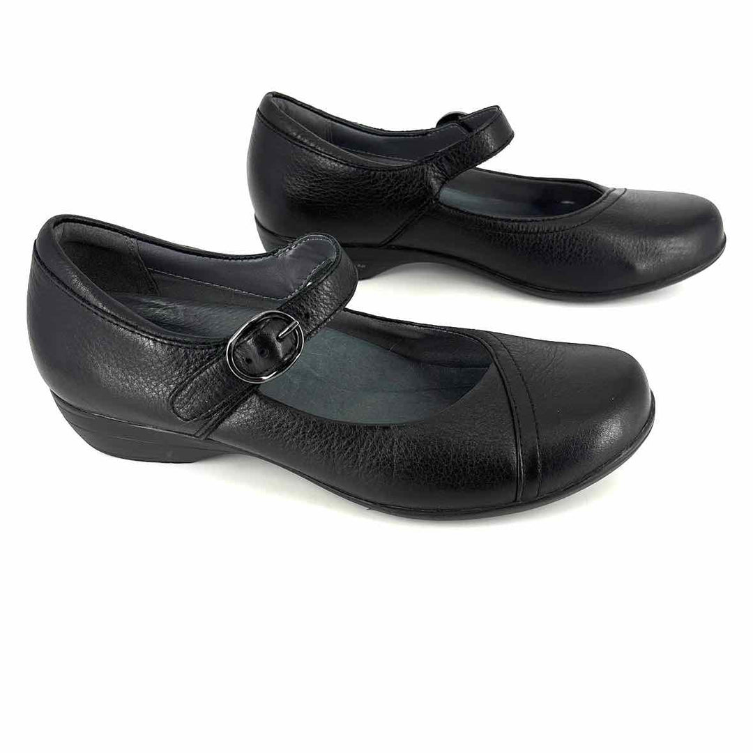 Shoe Size 38 DANSKO Black Leather Flats
