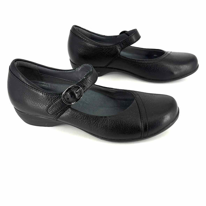 Shoe Size 38 DANSKO Black Leather Flats