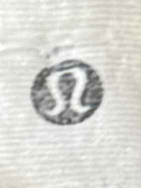 Size 14 Lululemon Black/White Pants