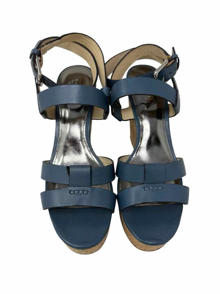 Shoe Size 9 Coach Blue Sandals