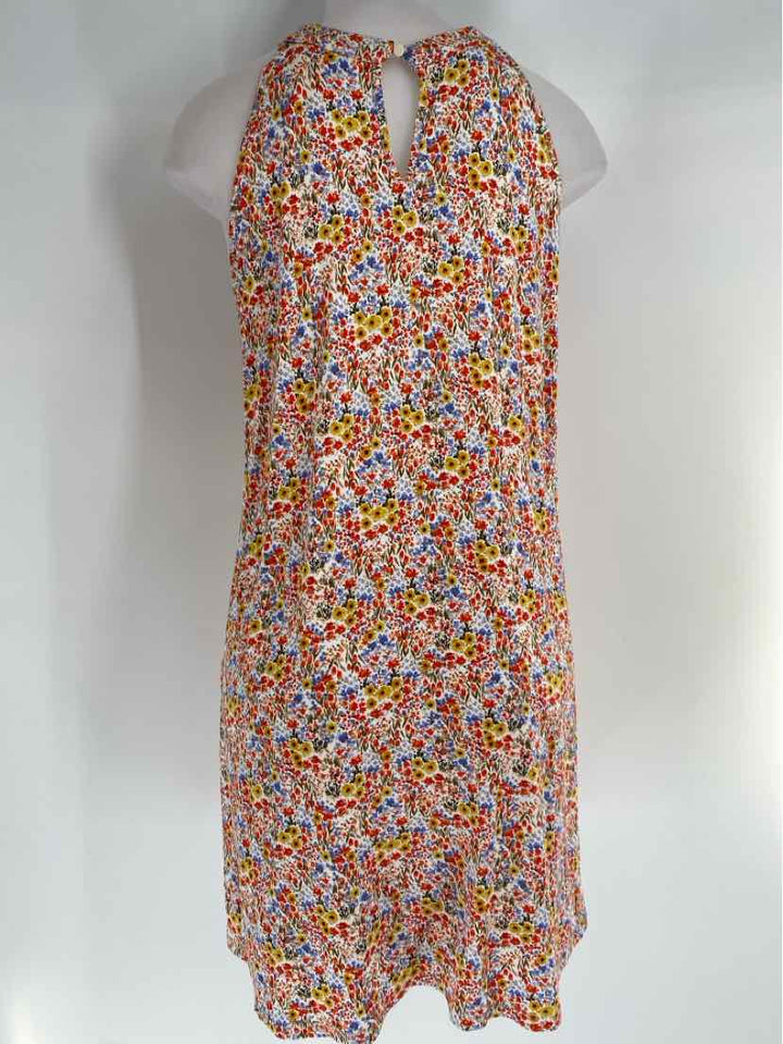 Size L LOFT Multi-Color Dress