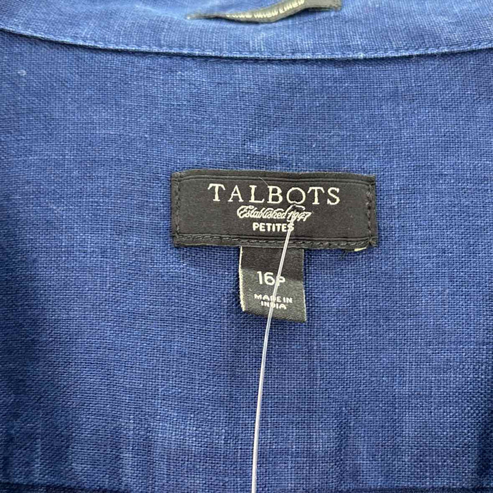 Size 16 Talbots Navy Shirt