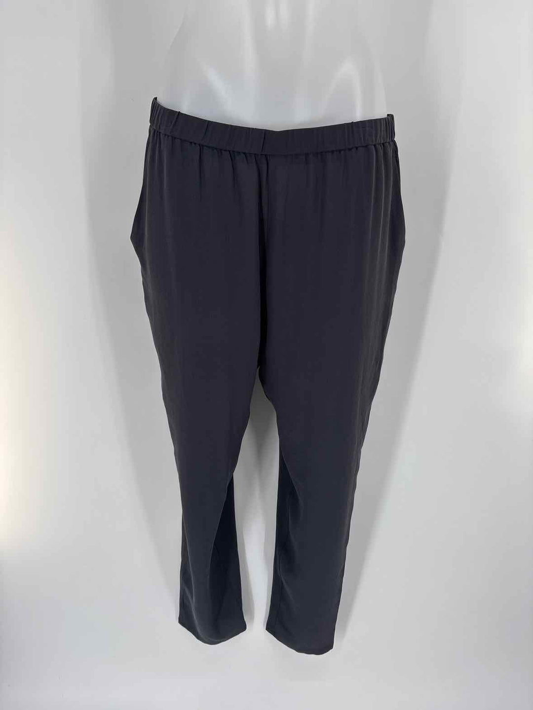 Size M Eileen Fisher Gray Pants