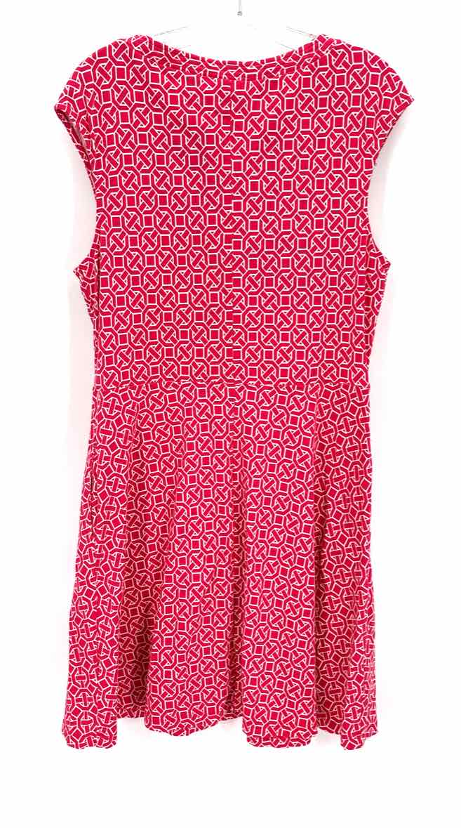 Size L NY & CO Pink Cotton Dress