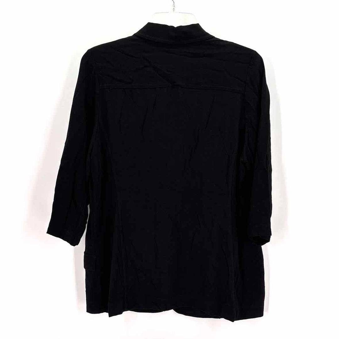 Size M Chico's Black Shirt
