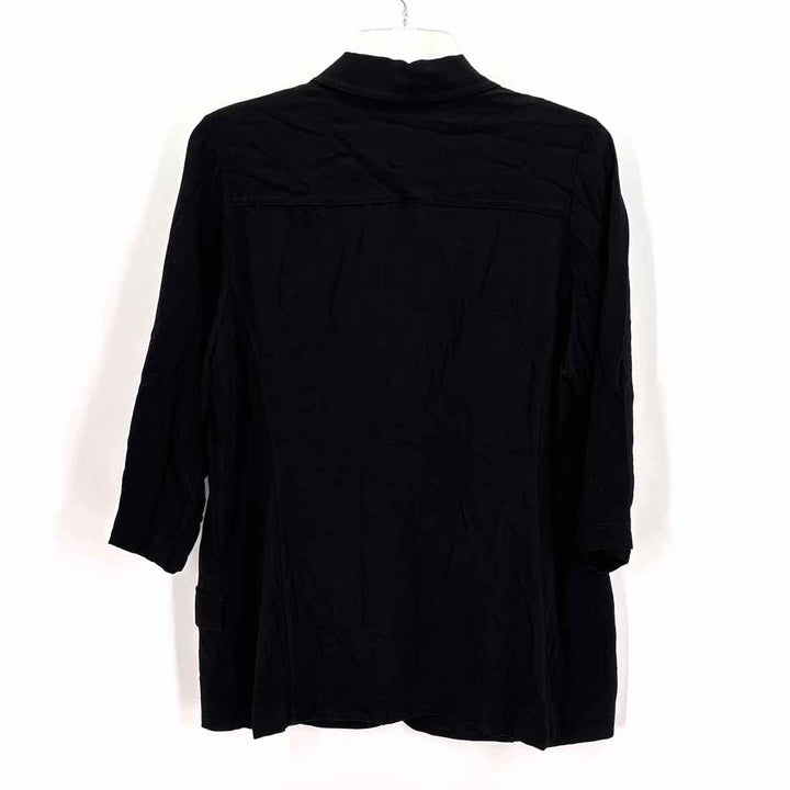 Size M Chico's Black Shirt