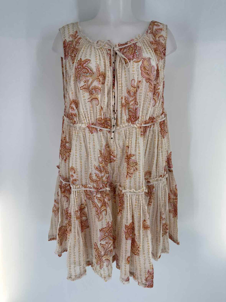 Size S FREE PEOPLE Tan Dress