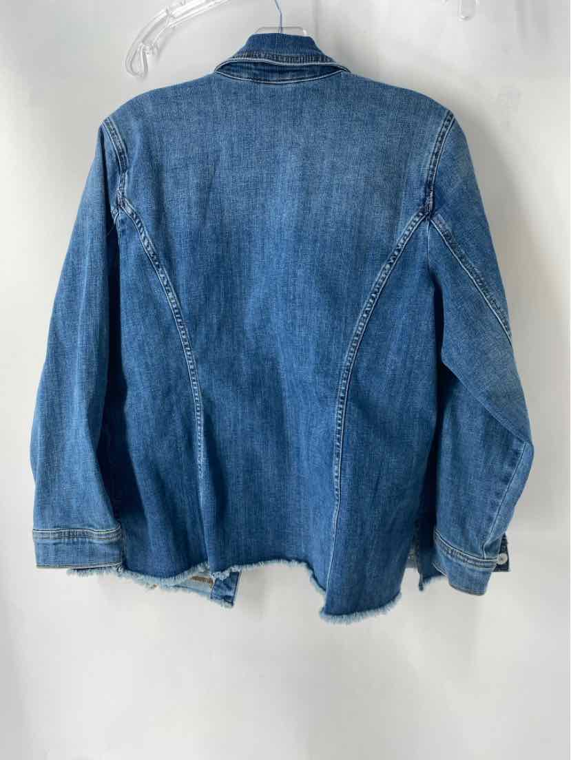 Size 12 Chico's Denim Jacket