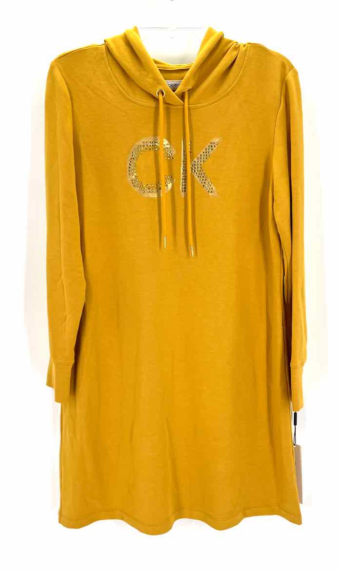 Size L Calvin Klein Mustard Dress