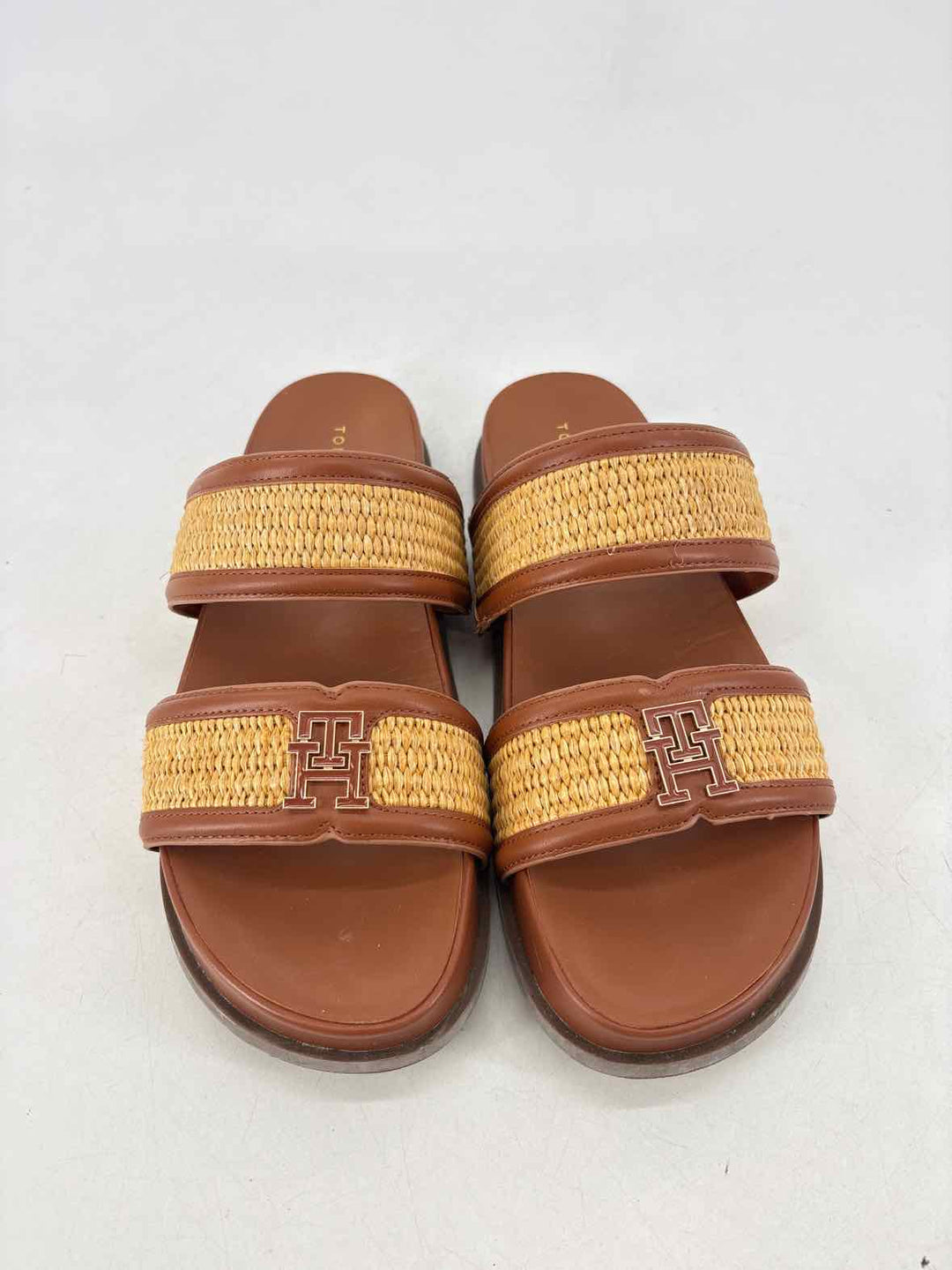Shoe Size 9 TOMMY HILFIGER Brown Sandals