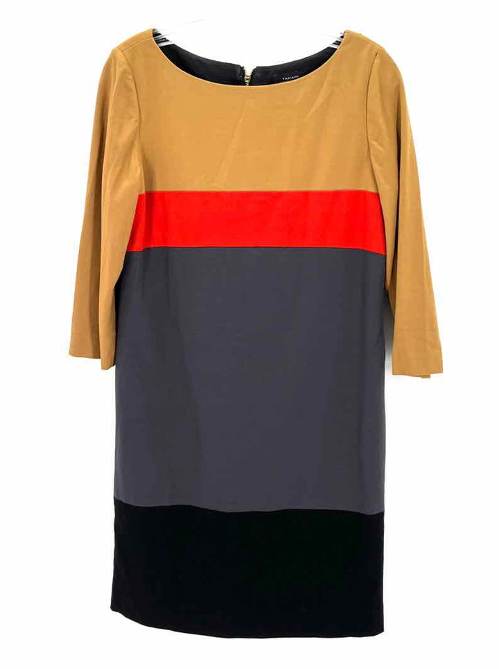Size 4 TAHARI Multi-Color Dress