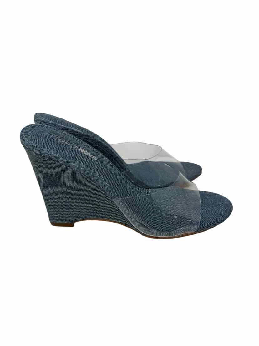 Shoe Size 9 FASHION NOVA Denim Sandals