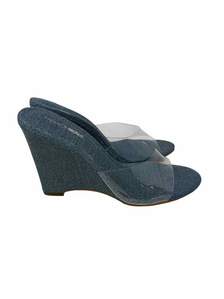 Shoe Size 9 FASHION NOVA Denim Sandals