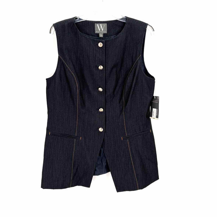 Size 14 WORTHINGTON Navy Vest