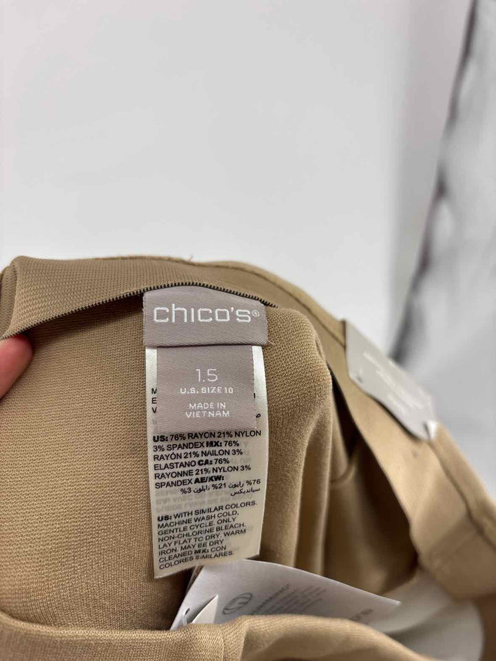 Size 12 Chico's Navy Pants