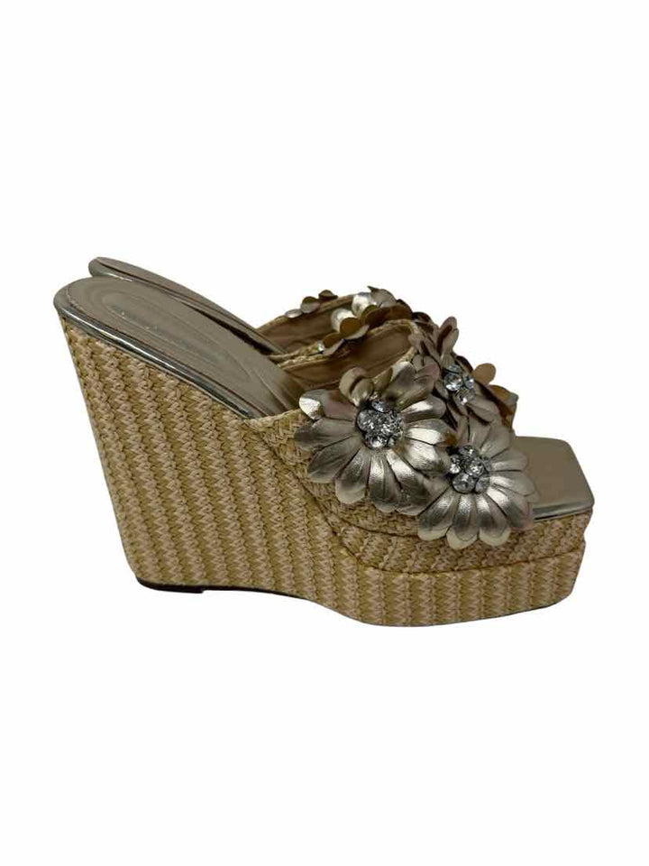 Shoe Size 8 AZALEA WANG Tan Sandals