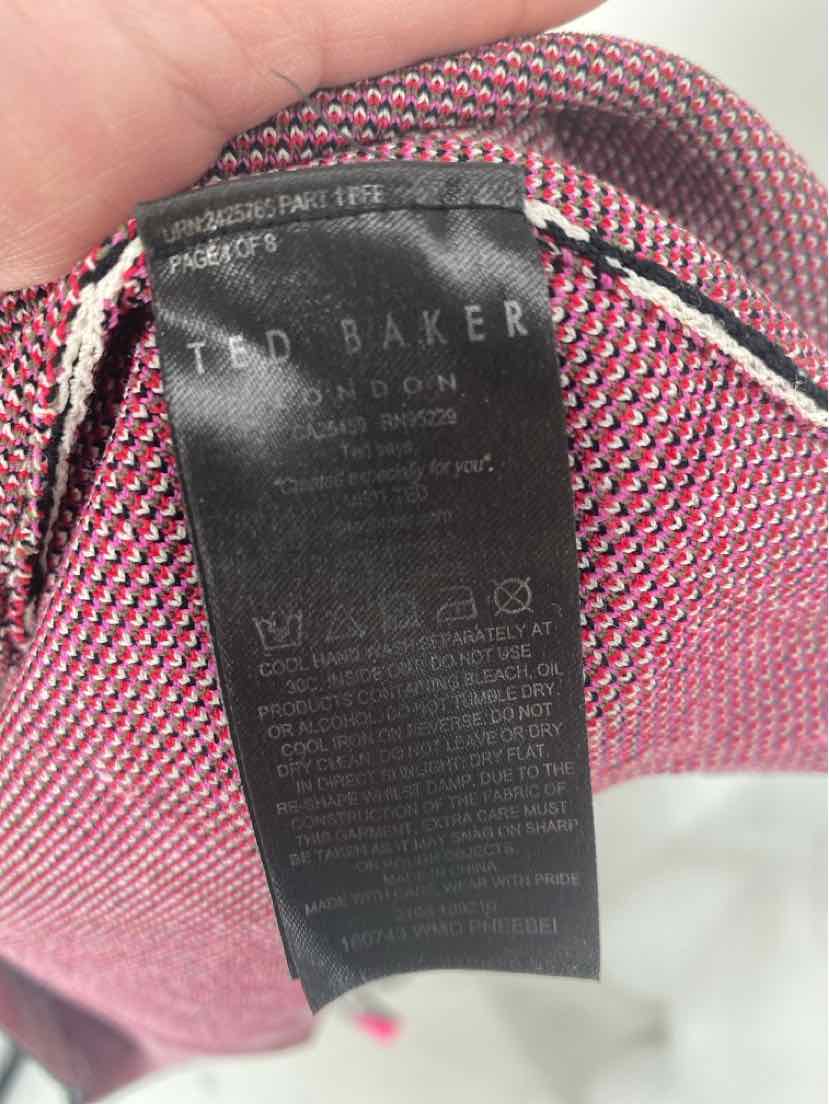 Size S TED BAKER Multi-Color Dress
