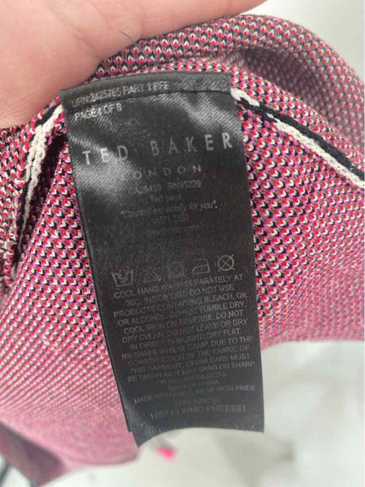 Size S TED BAKER Multi-Color Dress
