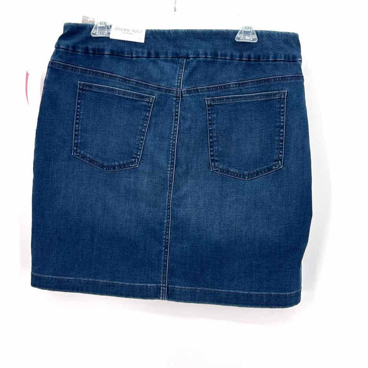 Size L Chico's Denim Skirt