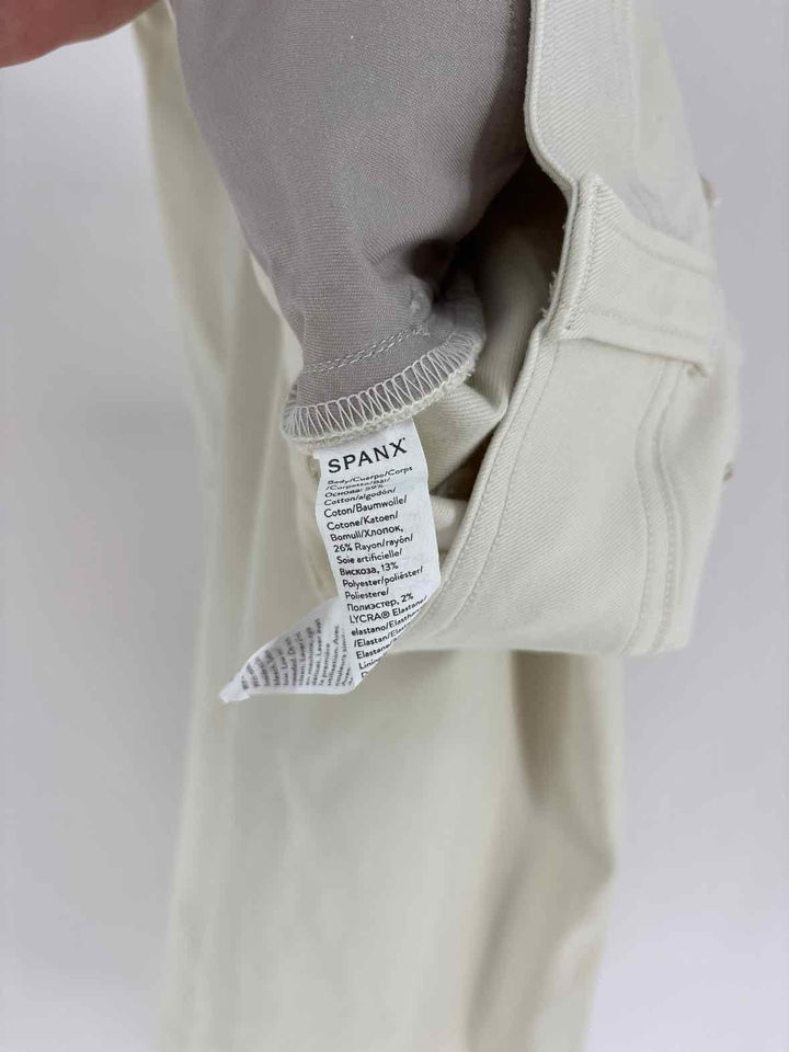 Size M SPANX Cream Pants