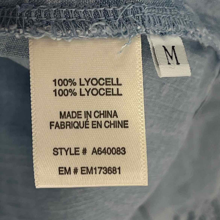 Size M Blue Chambray Shirt