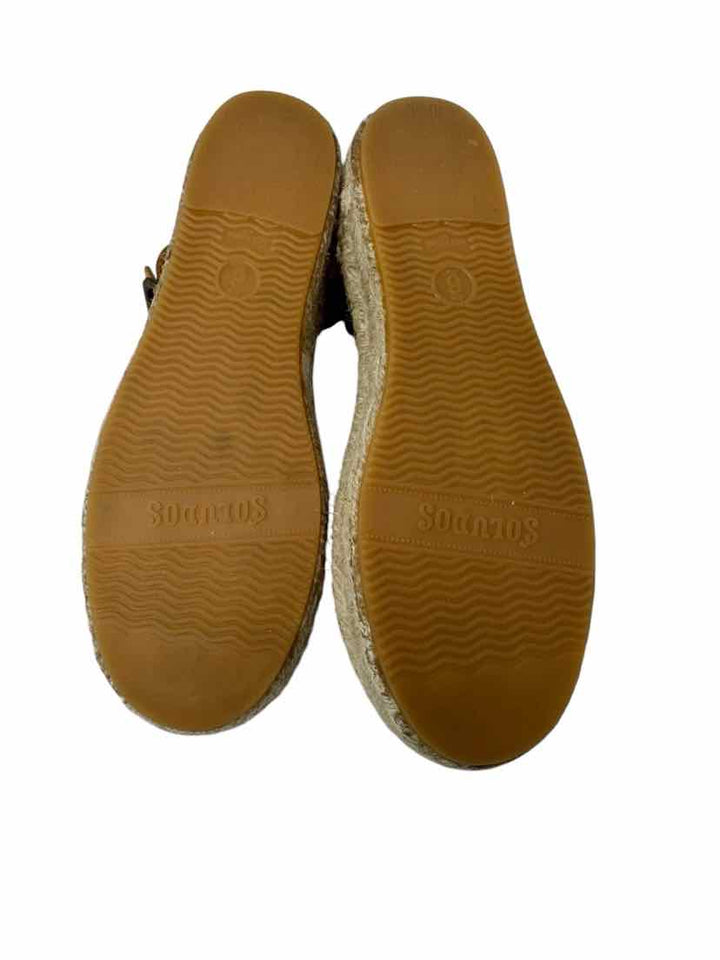 Shoe Size 6 SOLUDOS Brown Sandals