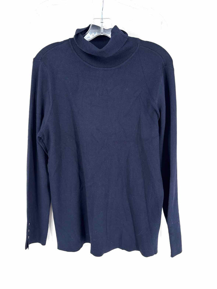 Size L Chico's Navy Sweater