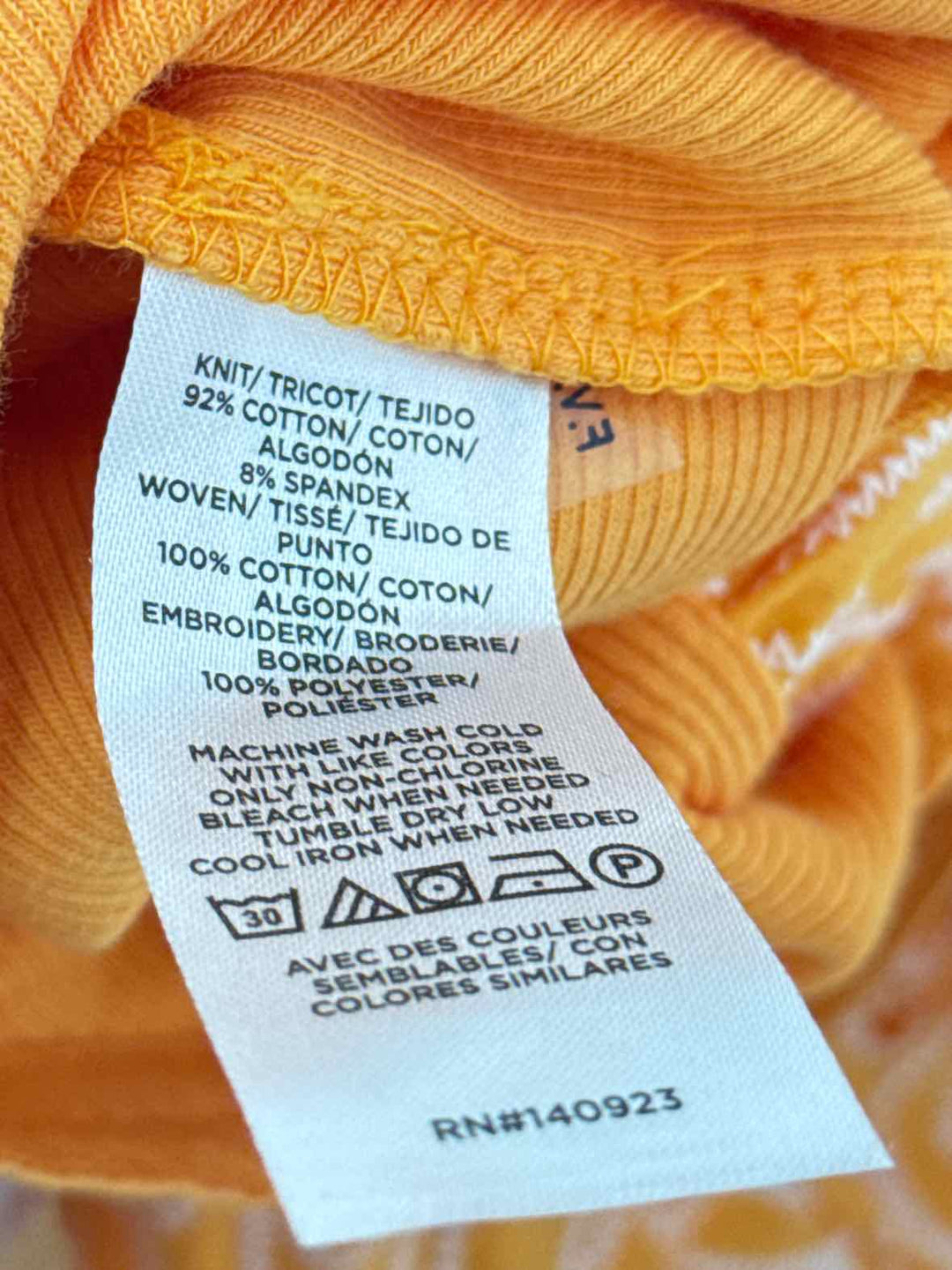 Size XL LOFT Orange Shirt