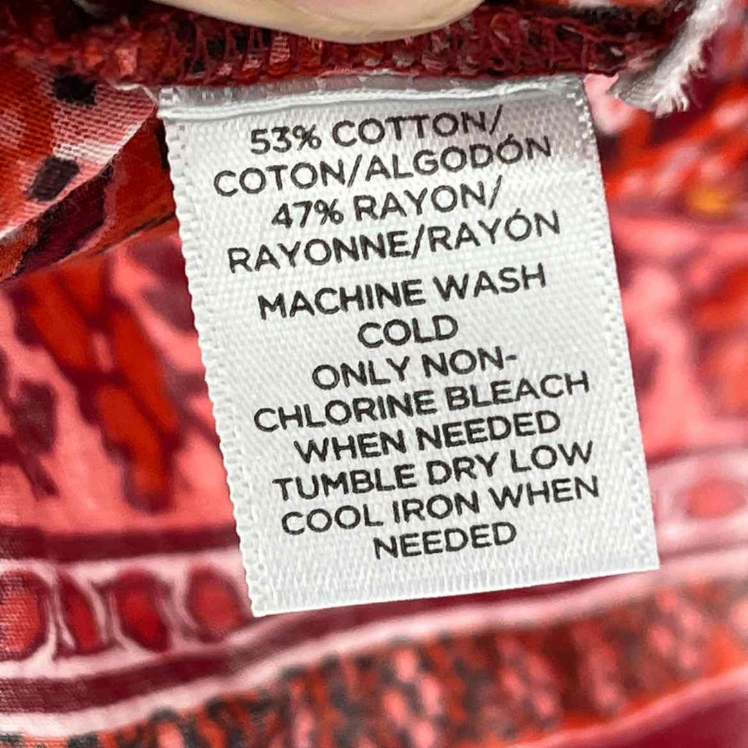 Size XS Ann Taylor Red Shirt