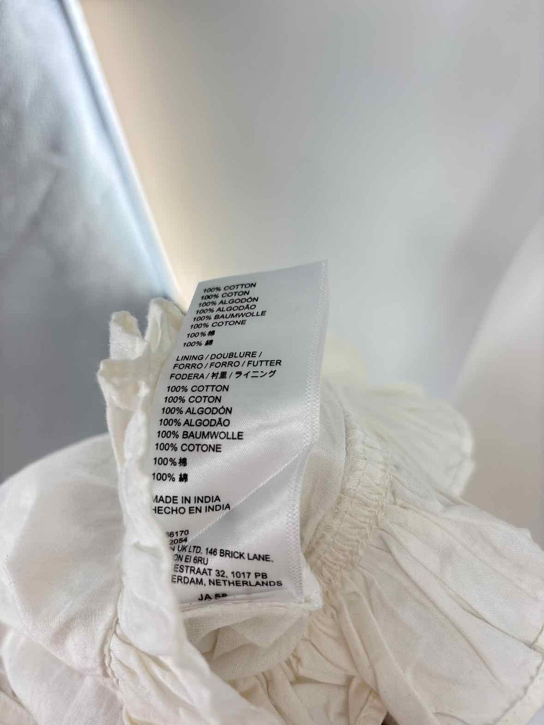 Size L URBAN OUTFITTERS Cream Dress