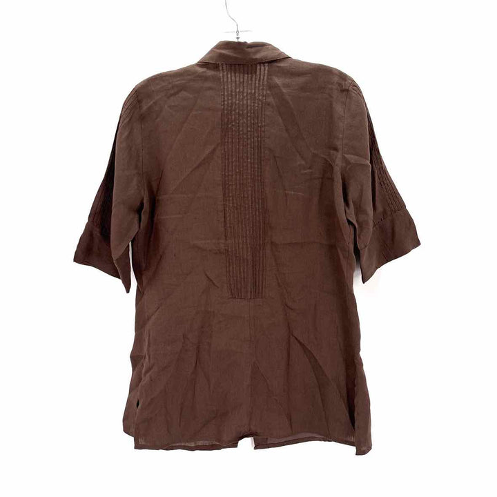 Size M Bronze Sateen Shirt
