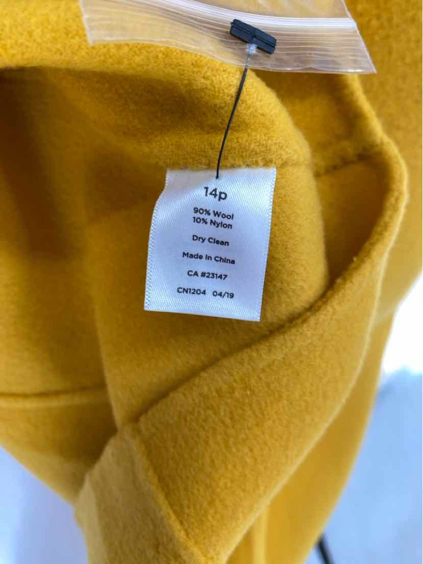 Size 14 Talbots Mustard Jacket