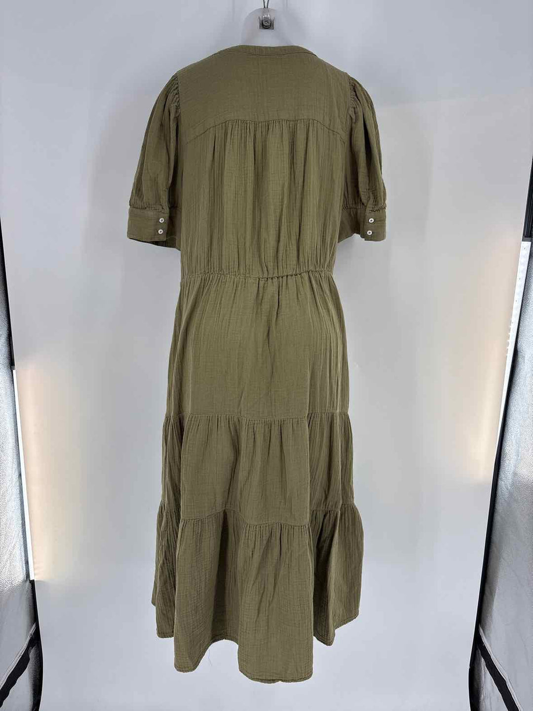Size 16 MADEWELL Olive Cotton Dress