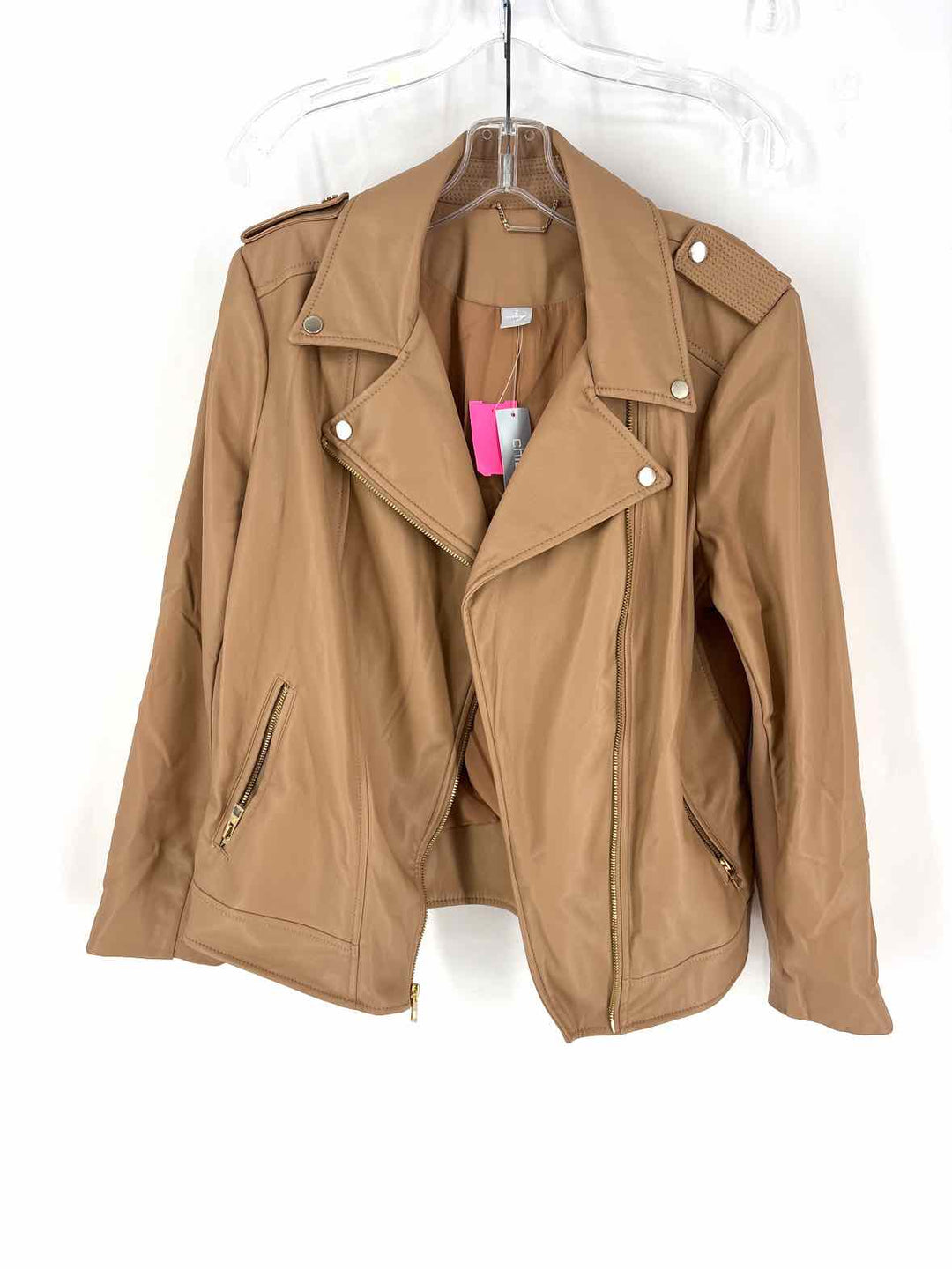 Size 12 Chico's Tan Jacket