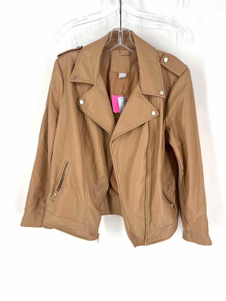 Size 12 Chico's Tan Jacket
