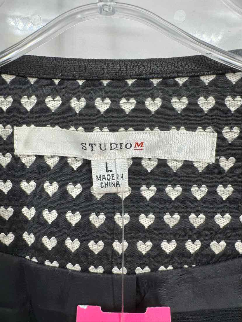 Size L MAX STUDIO Black Blazer