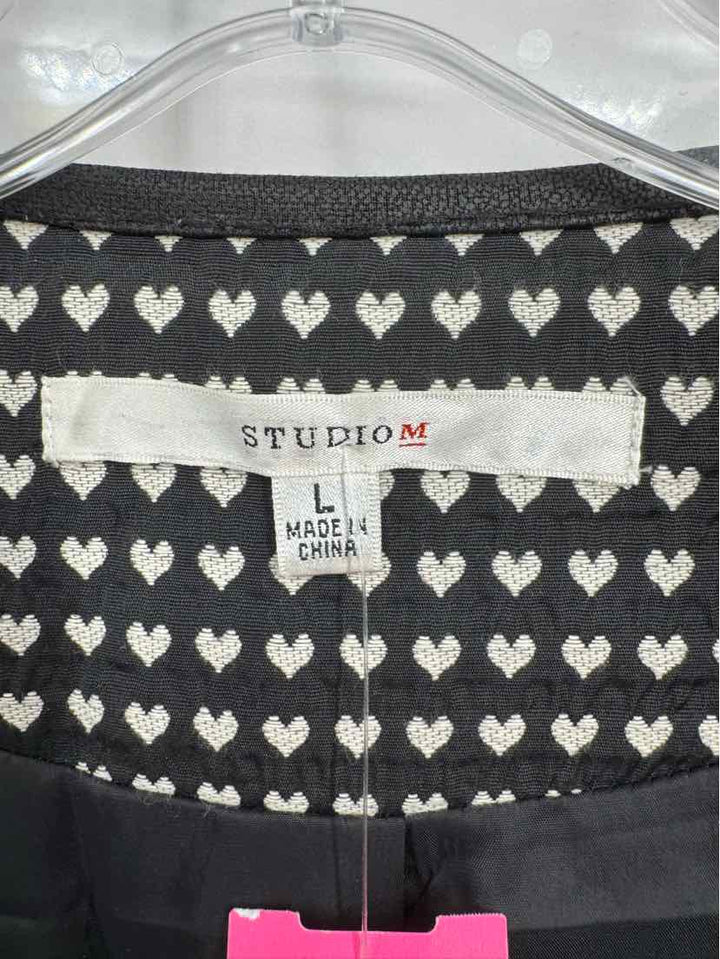 Size L MAX STUDIO Black Blazer