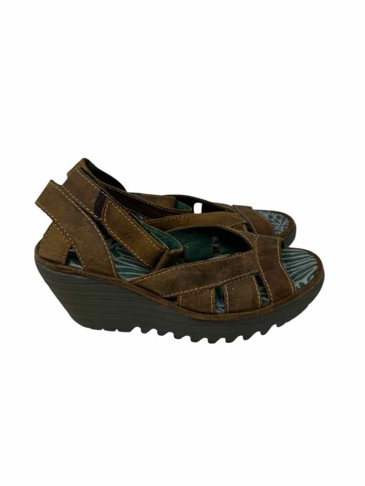 Shoe Size 37 FLY LONDON Brown Sandals