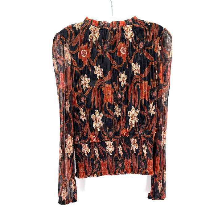 Size M JOIE ORANGE PRINT Shirt
