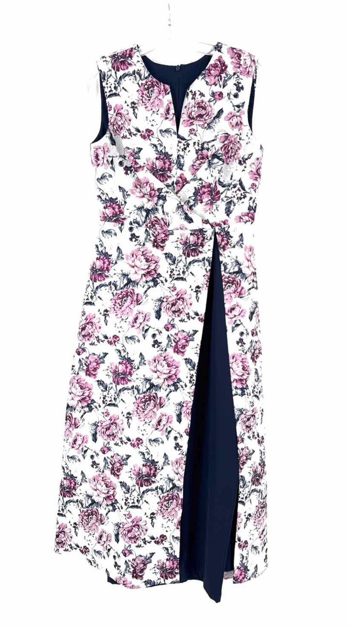 Size M KAY UNGER Multi-Color Dress