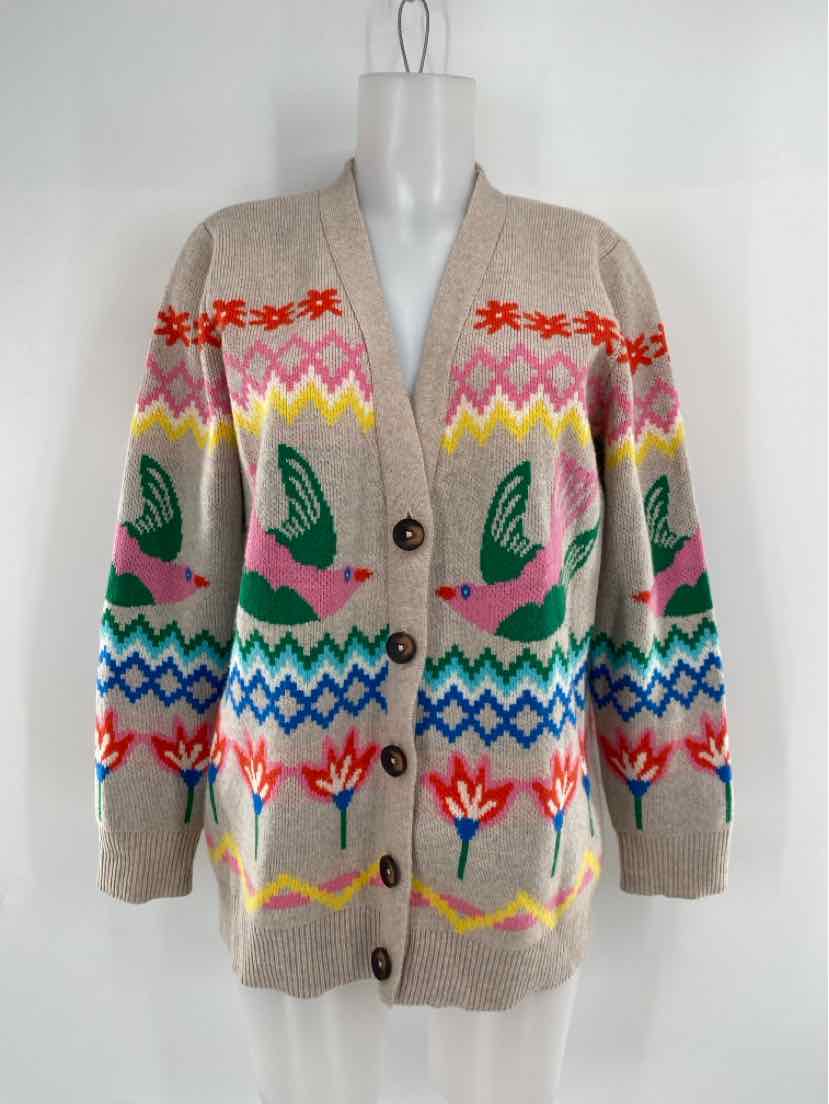 Size M Boden Tan Cardigan