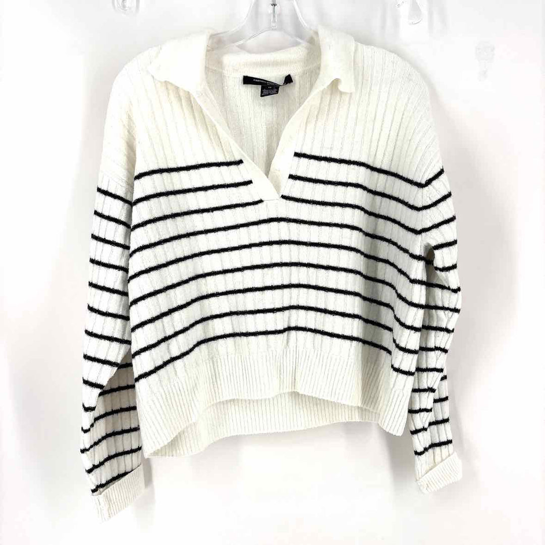 Size XS FRENCH CONNECTION White Sweater