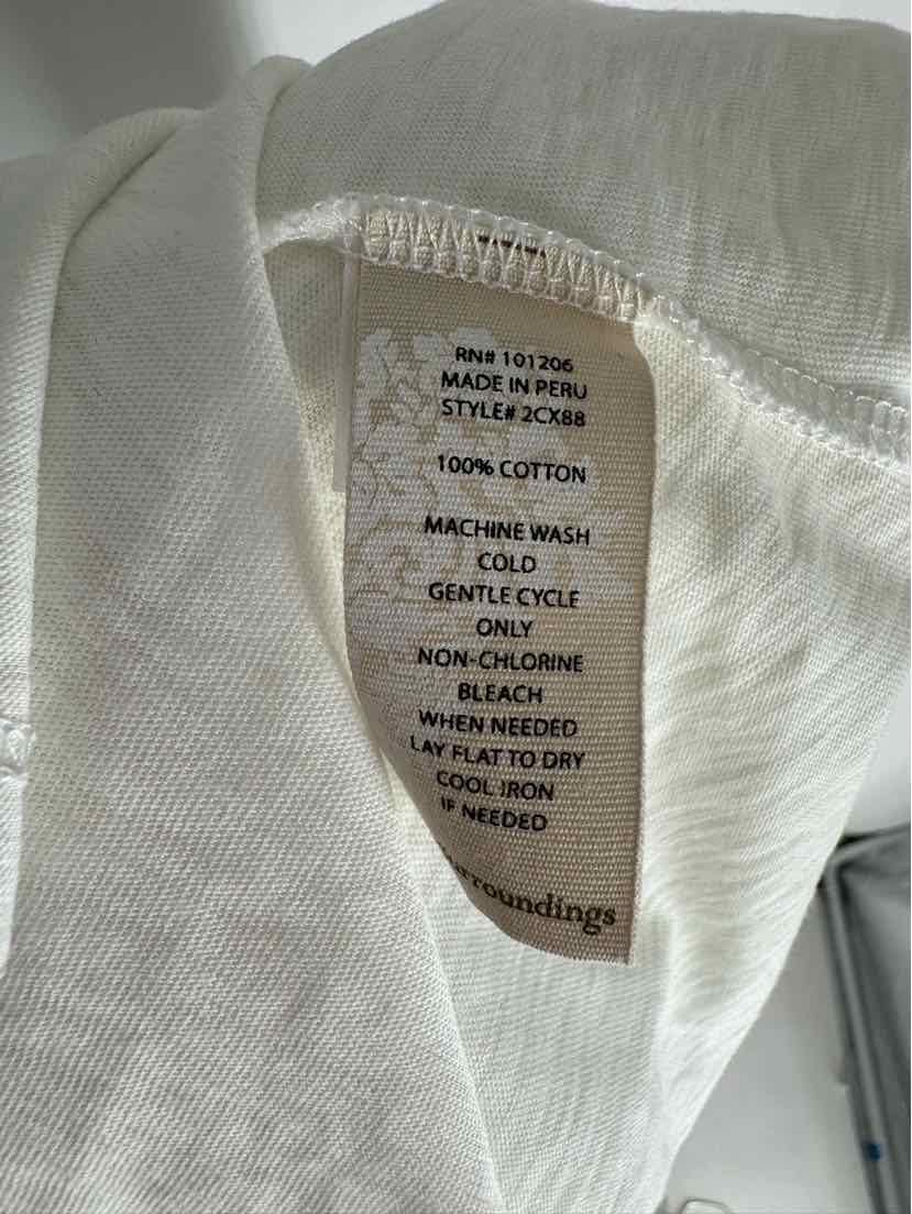 Size M SOFT SURROUNDINGS White Cotton Shirt