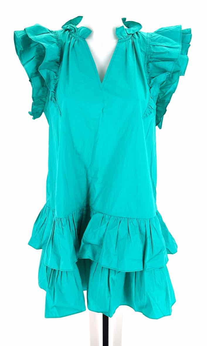 Size M FANTASTIC FAWN Teal Dress