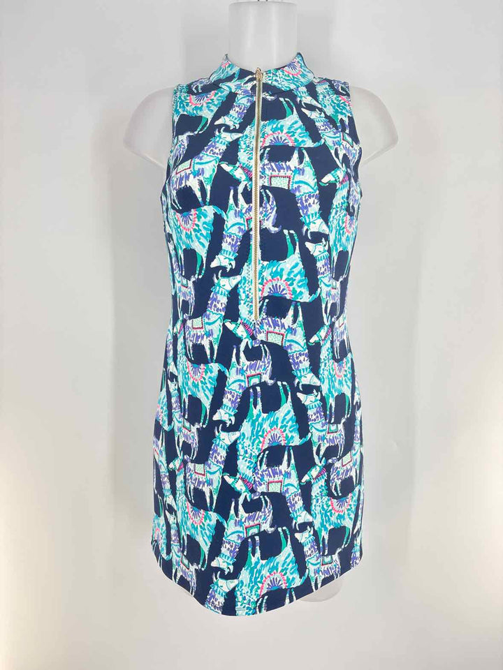 Size XS Lilly Pulitzer Teal Dress