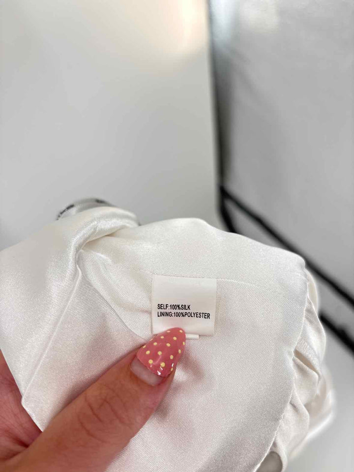 Size 2 KAY UNGER Cream Dress