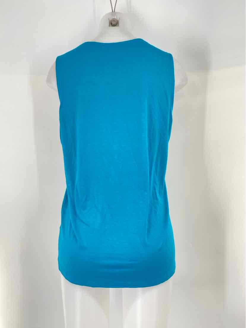 Size M Eileen Fisher Teal Shirt
