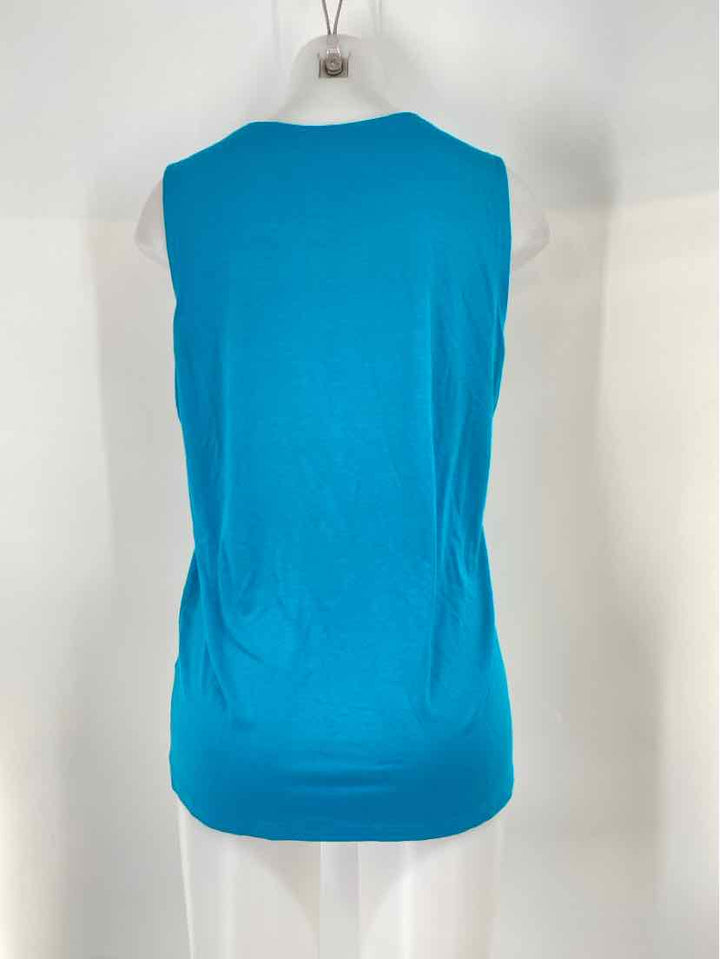 Size M Eileen Fisher Teal Shirt